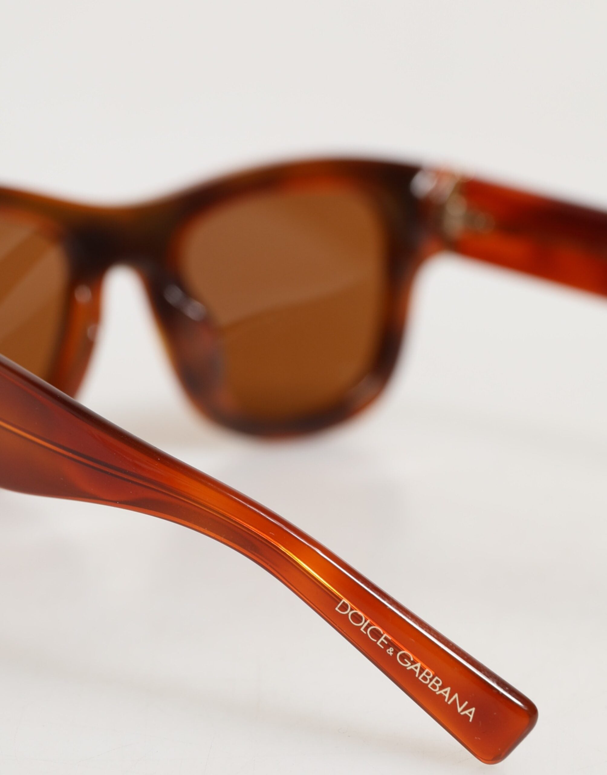 Dolce & Gabbana DG4391 Grønbrune Acetat Firkantede Stel Unisex Solbriller