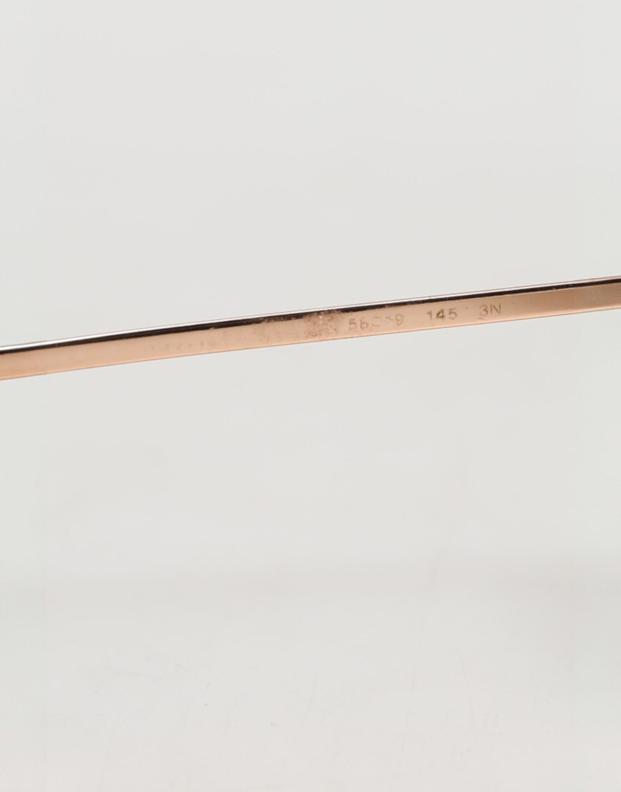 Dolce & Gabbana Rosaforgyldte Runde Glas Solbriller