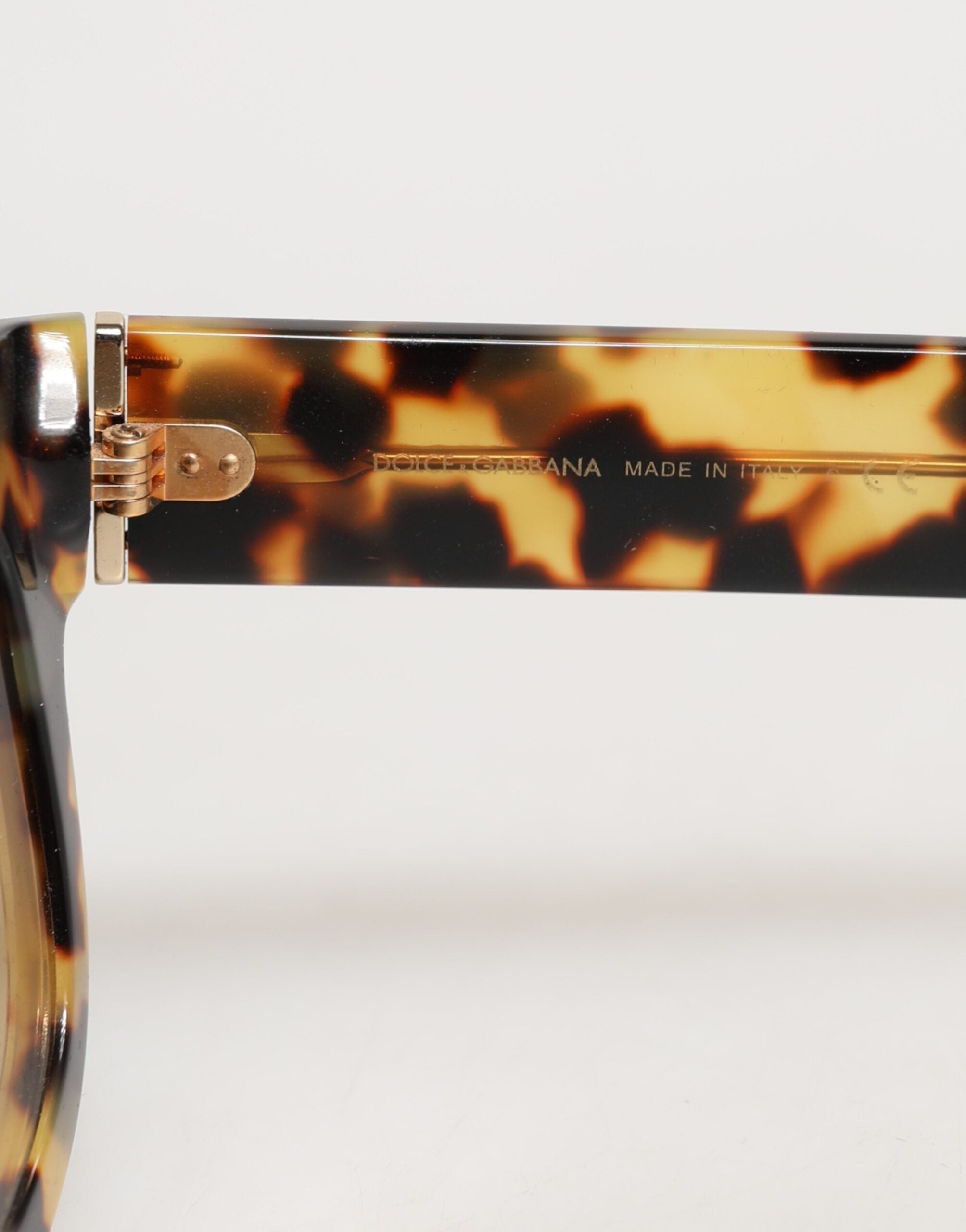 Dolce &amp; Gabbana DG4379F Hvide Skildpaddeskjold Gradueret Acetat Solbriller