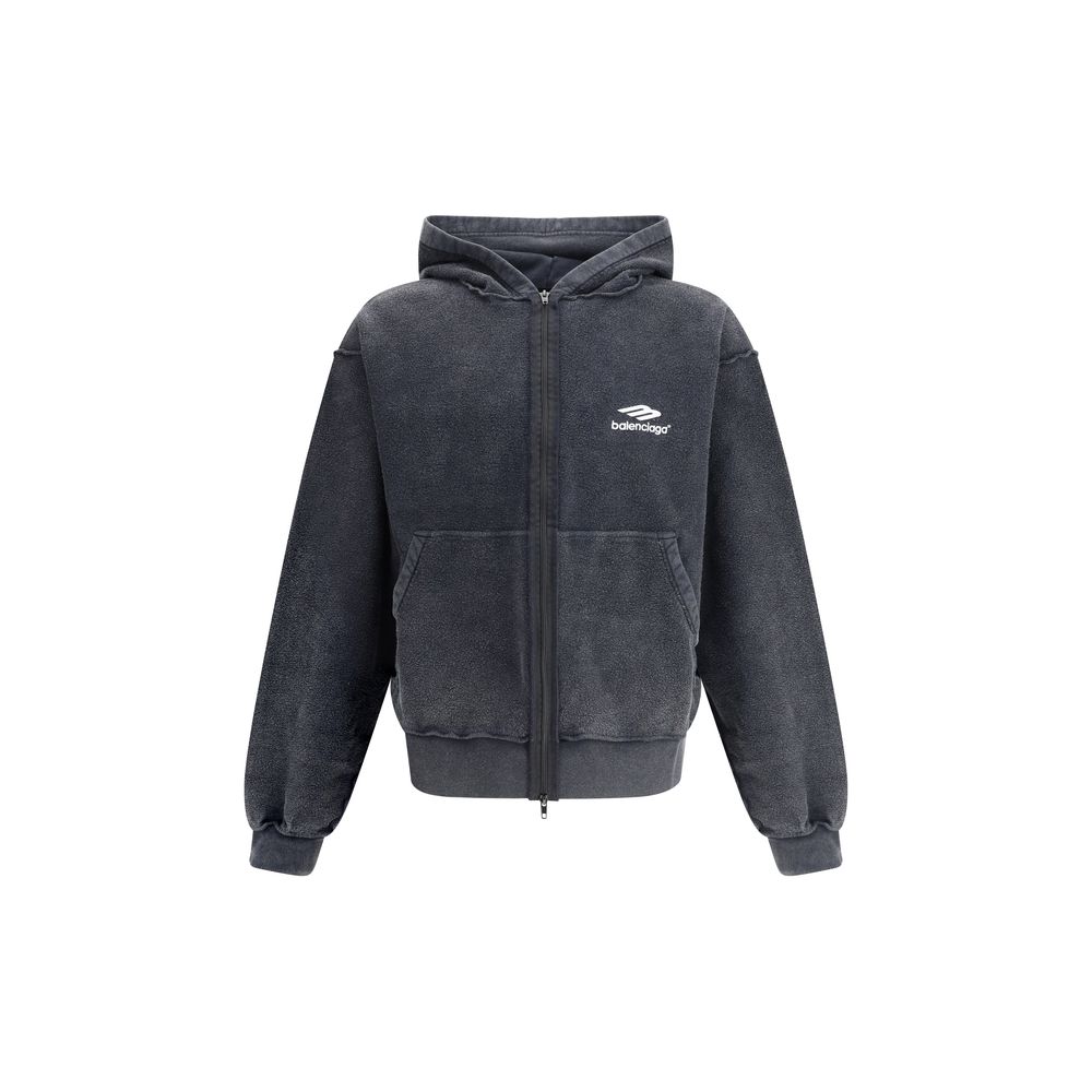 Balenciaga Inside-Out 3B Sports Icon Zip Hoodie