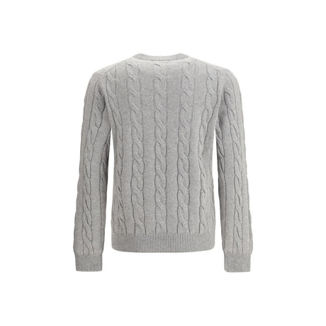 Aragona Cashmere Grå Cashmere Sweatshirt