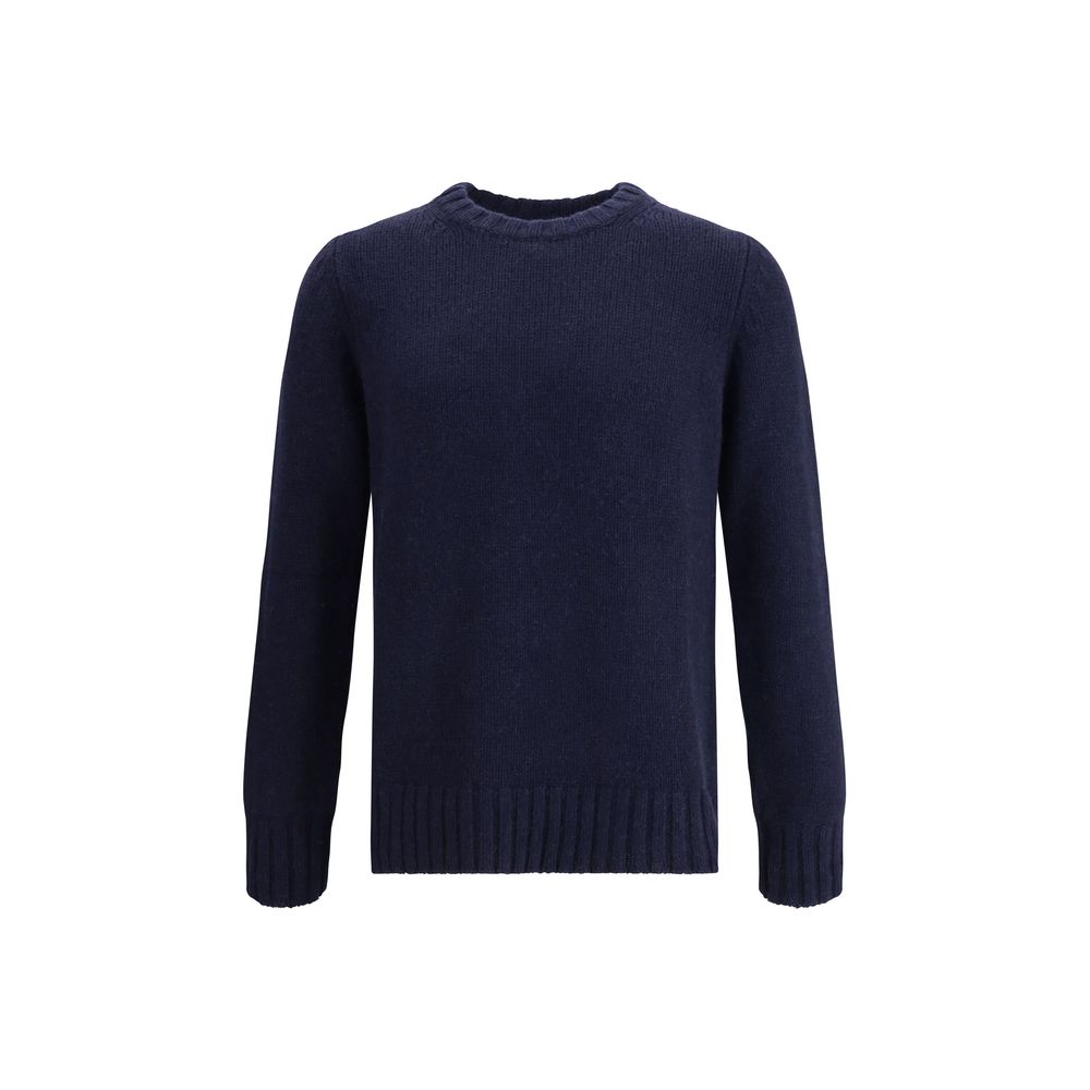 Aragona Cashmere Blå Merino Uld Sweatshirt
