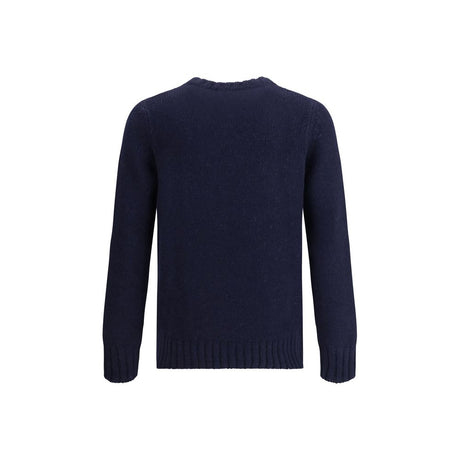 Aragona Cashmere Blå Merino Uld Sweatshirt