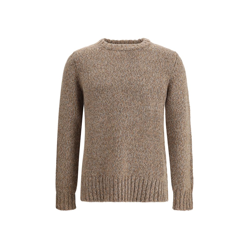 Aragona Cashmere Brun Merino Uld Sweatshirt