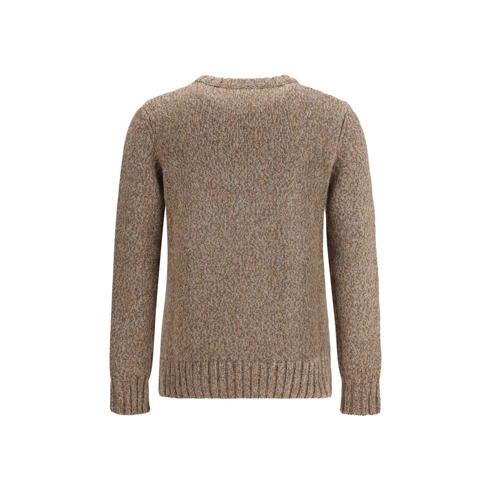Aragona Cashmere Brun Merino Uld Sweatshirt