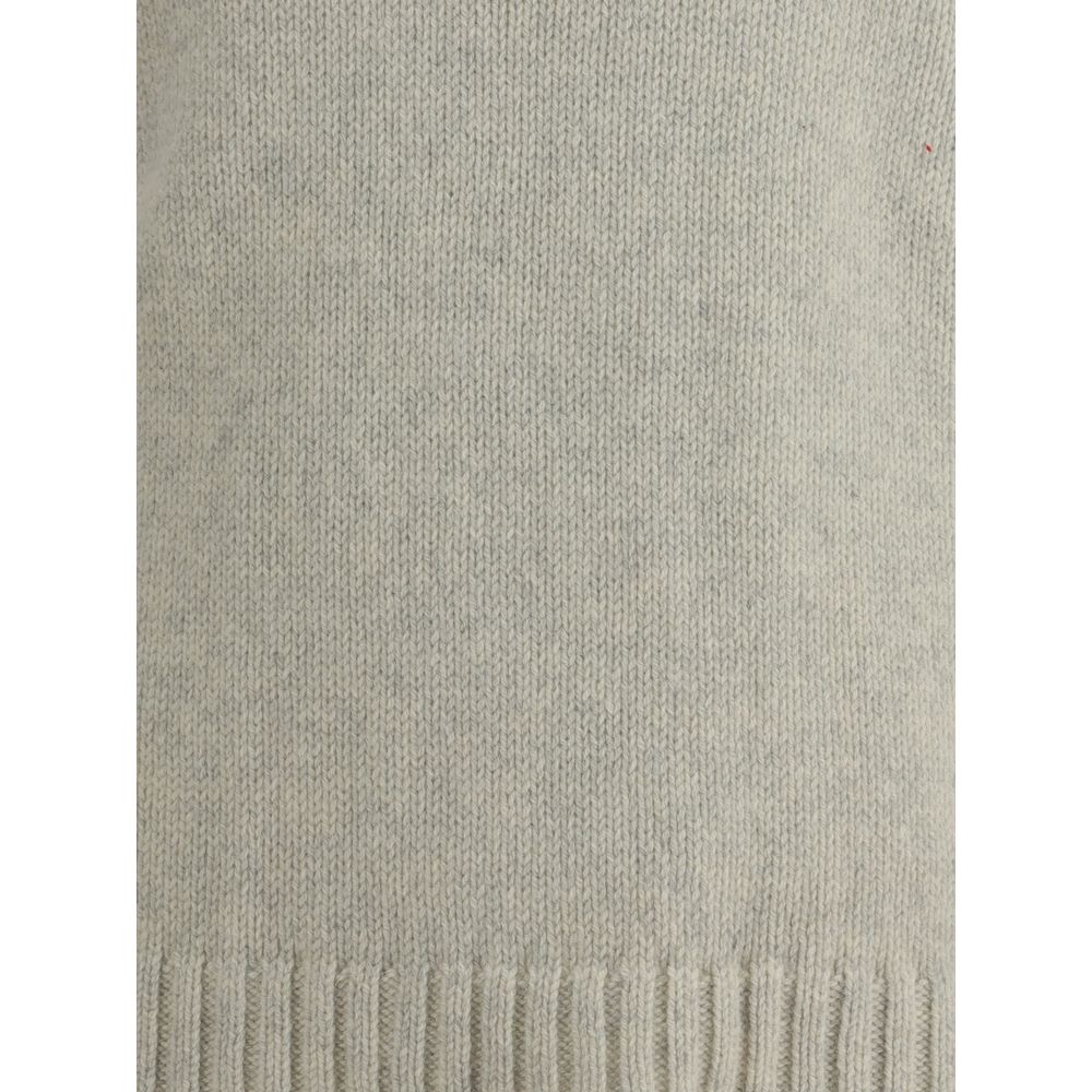Aragona Cashmere Grey Alpaca Vicugna Pacos rullekrave