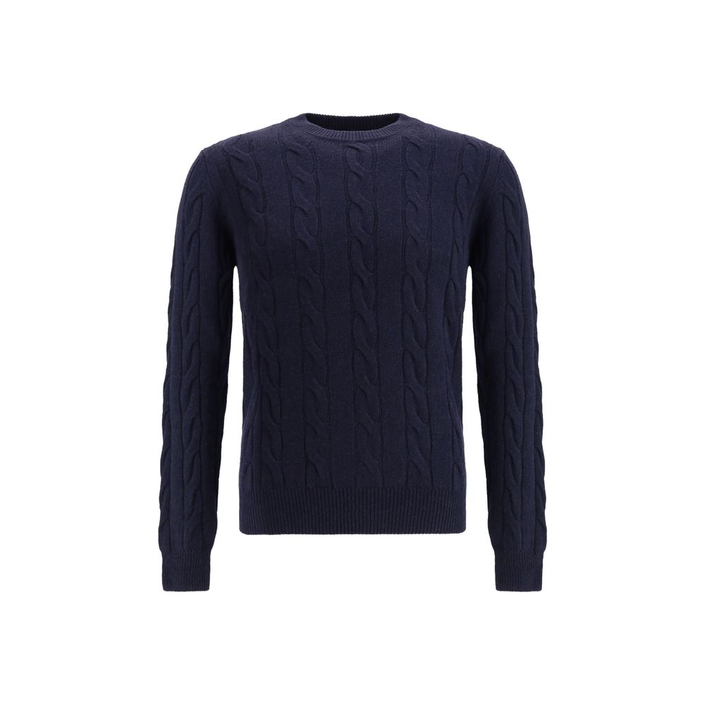 Aragona Cashmere Blå Cashmere Cashmere Sweater