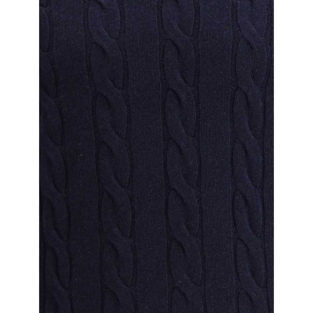 Aragona Cashmere Blå Cashmere Cashmere Sweater