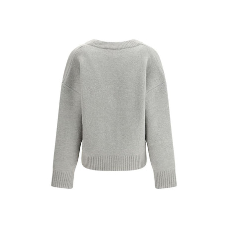 Ami Paris Grå Alpaca Vicugna Pacos Cardigan
