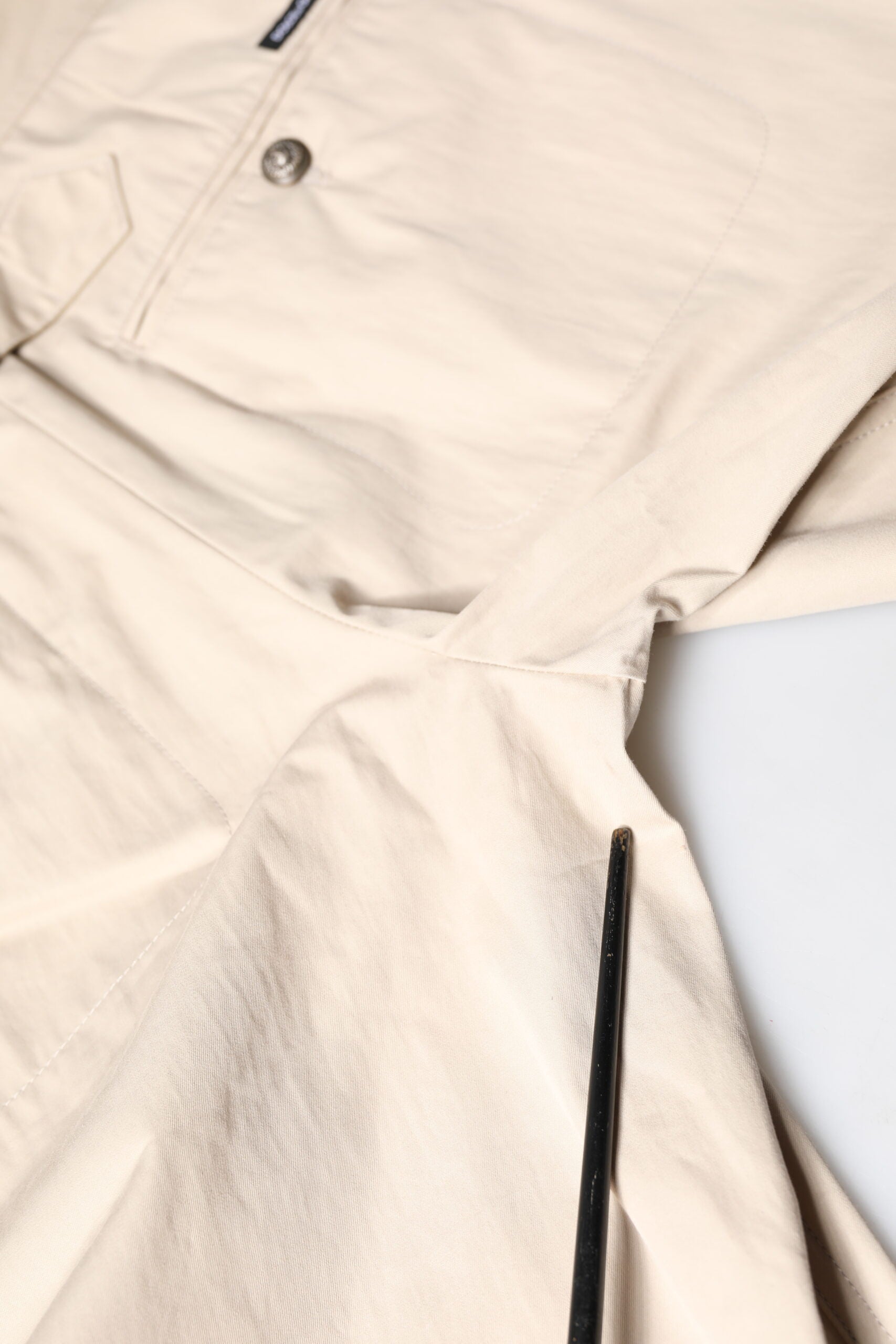 Dolce & Gabbana Beige Bomuld Konisk Cargo Herrebukser