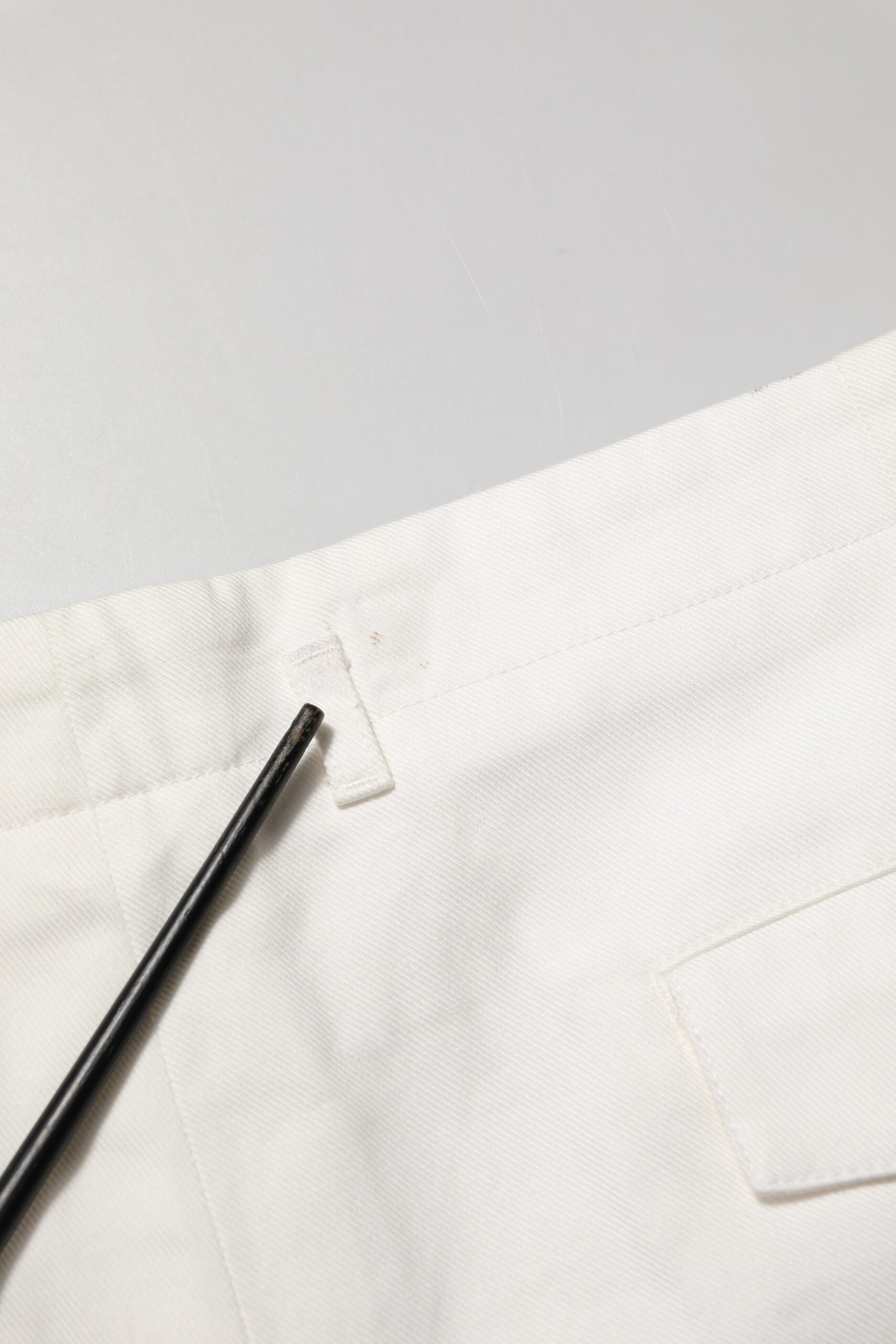 Dolce & Gabbana Hvide Bomulds Mellemhøj Talje Herre Bermudashorts