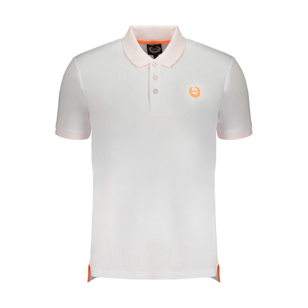 Gianmarco Venturi hvid bomuld poloshirt