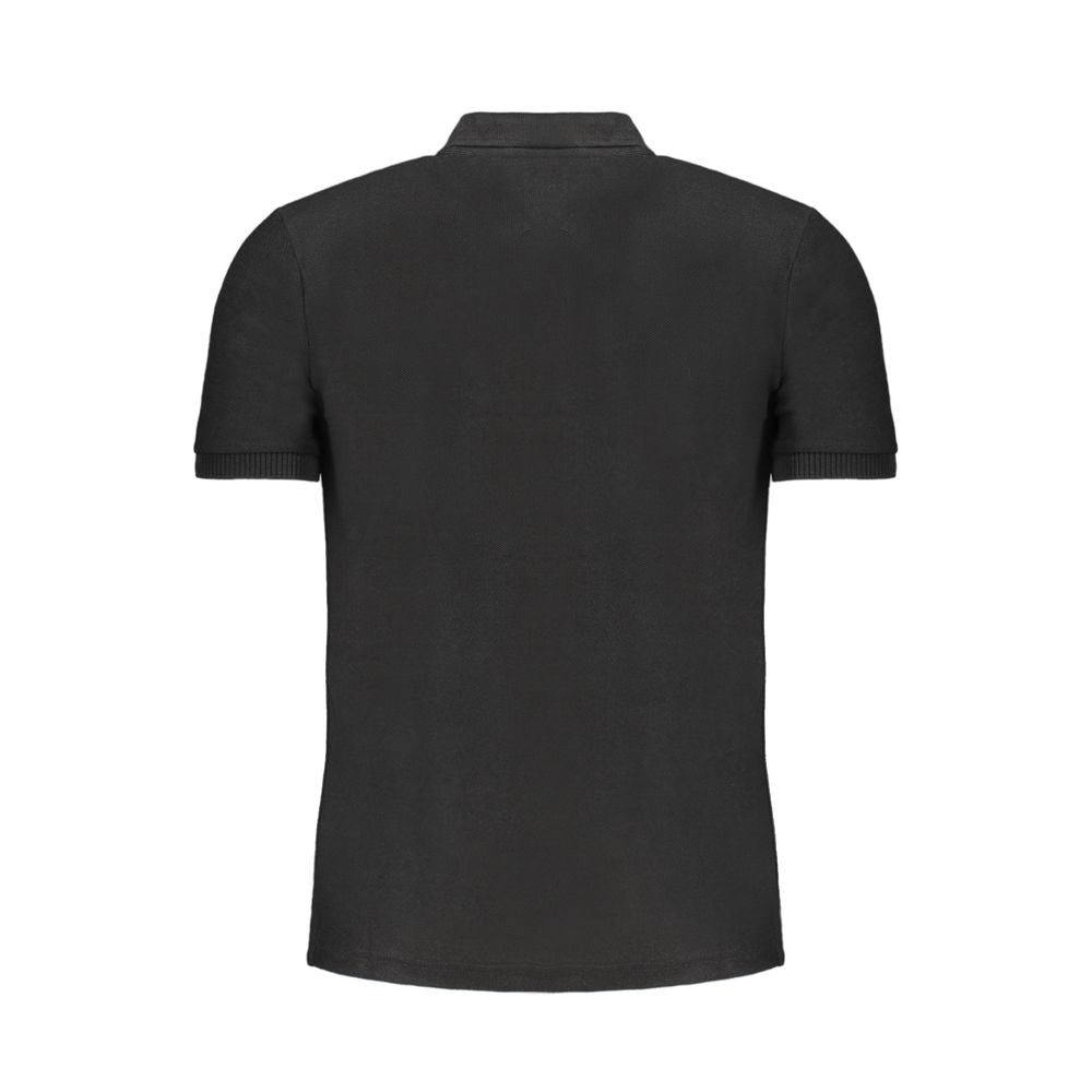 Gianmarco Venturi sort bomuld poloshirt