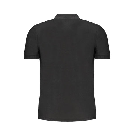 Gianmarco Venturi sort bomuld poloshirt