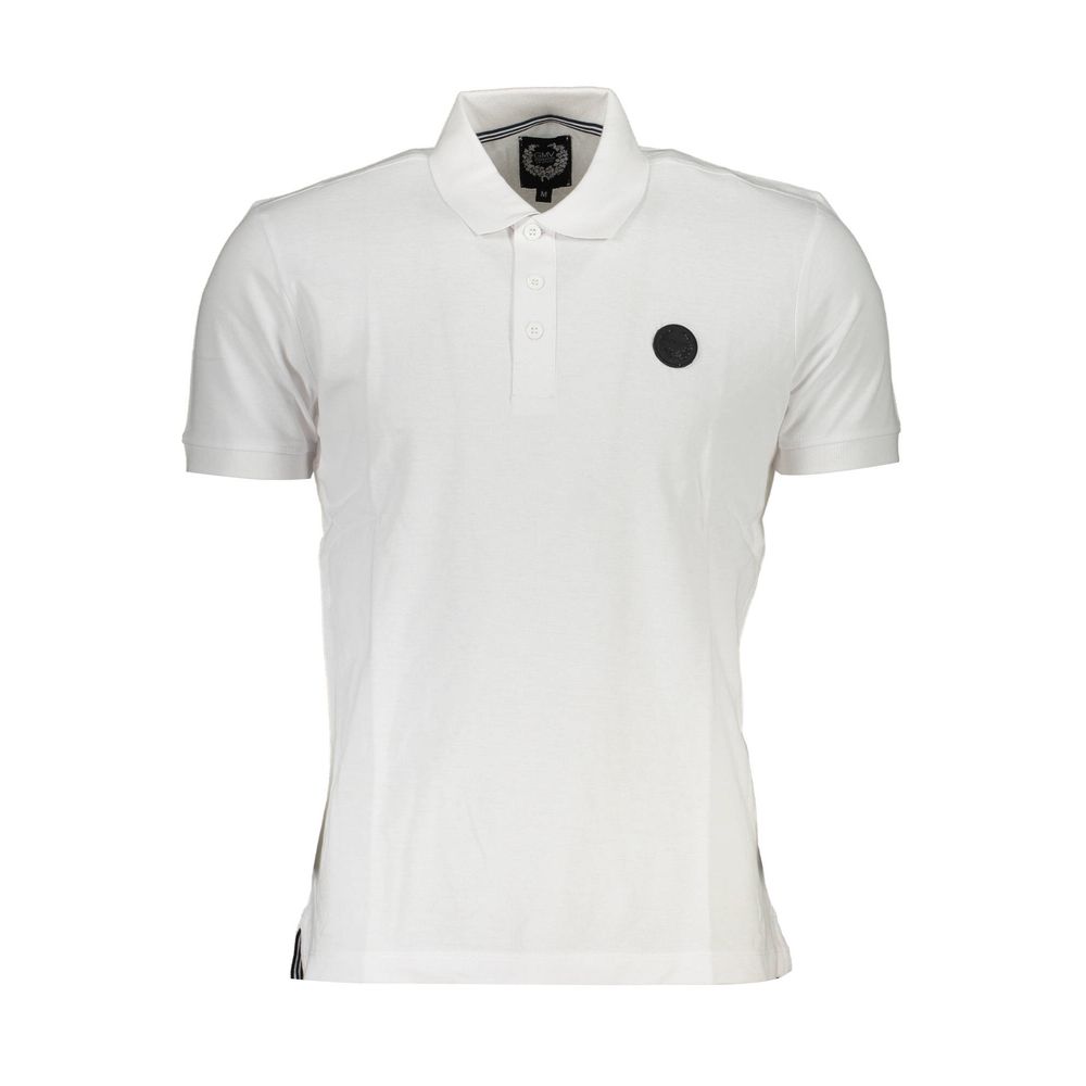 Gianmarco Venturi hvid bomuld poloshirt
