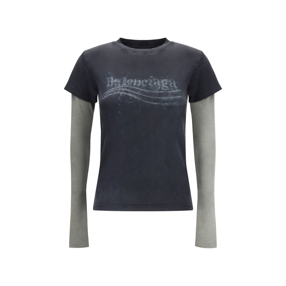 Balenciaga Black Cotton Sportswear