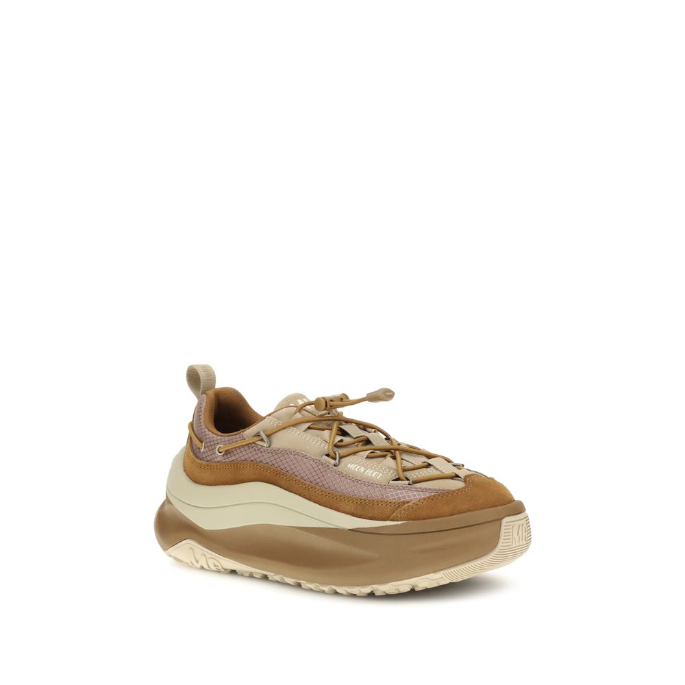 Moon Boot Brune Kalveskind Bos Taurus Athletic Sneakers