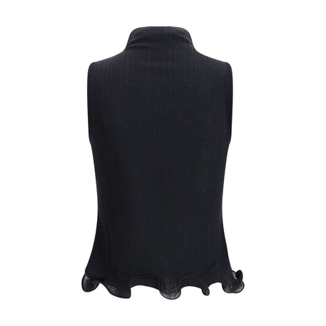 Fendi Black Wool Top