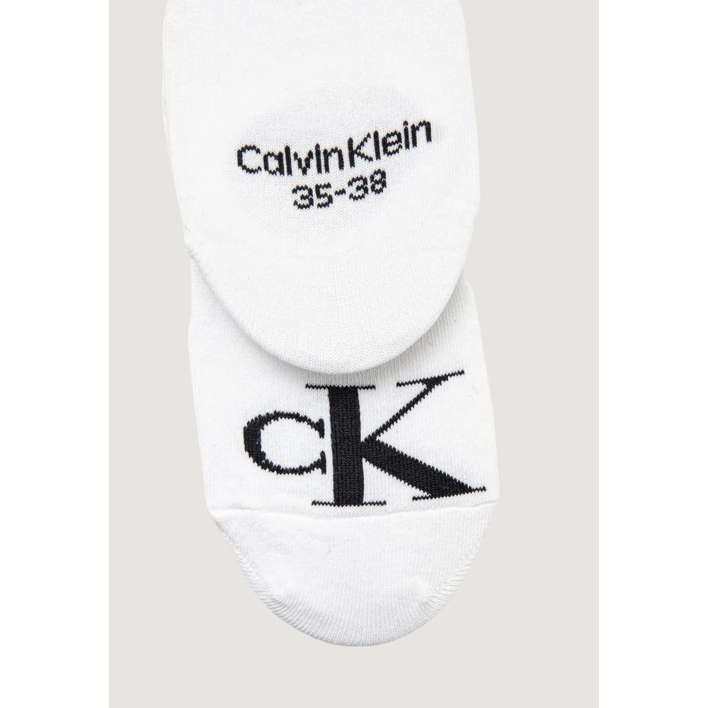 Calvin Klein Jeans Hvide Bomuldssokker