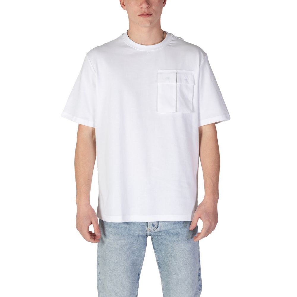 Antony Morato T-shirt i hvid bomuld