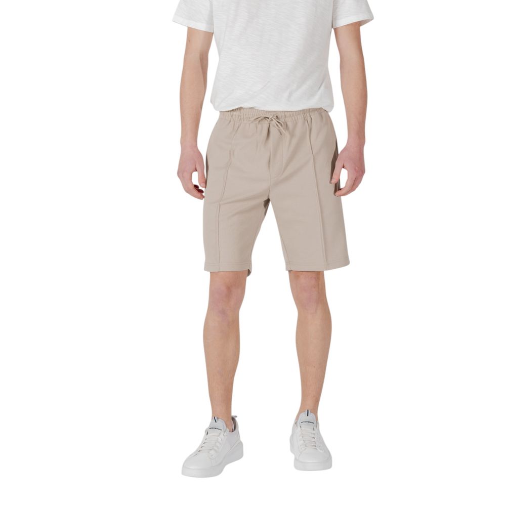 Antony Morato Beige Polyester Bermudashorts