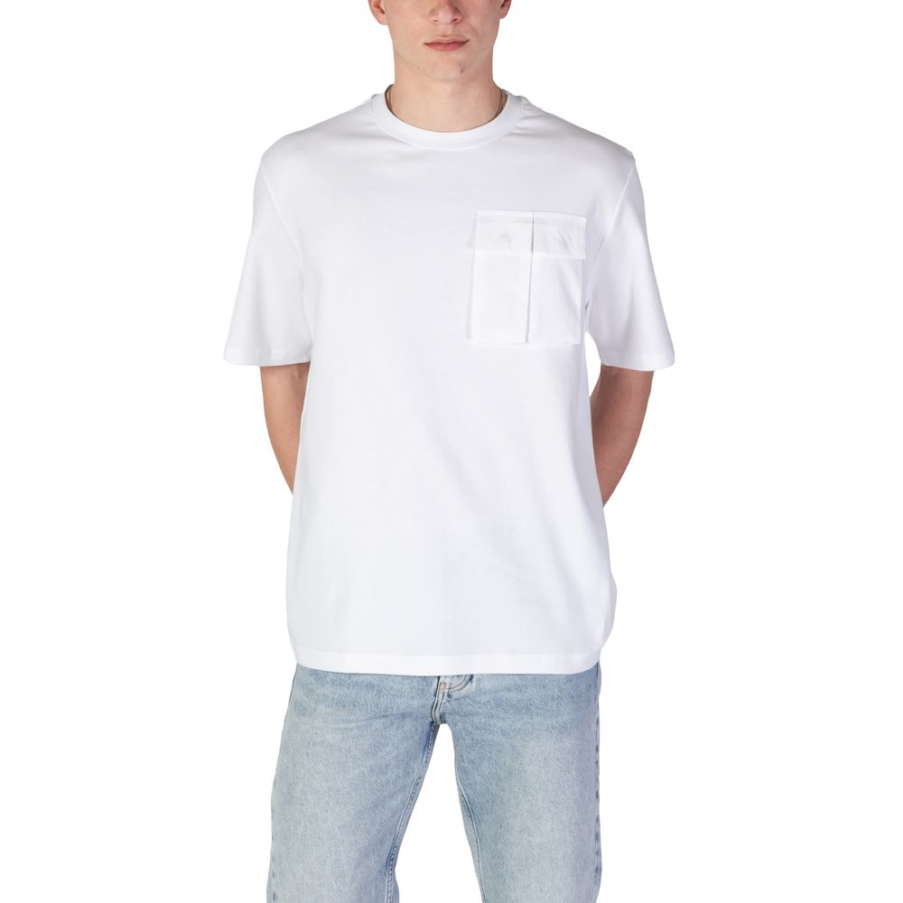 Antony Morato T-shirt i hvid bomuld