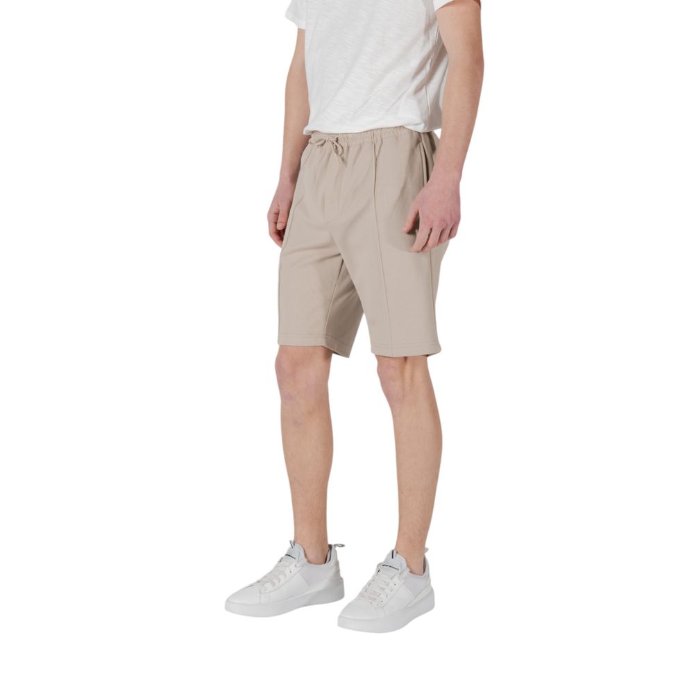Antony Morato Beige Polyester Bermudashorts