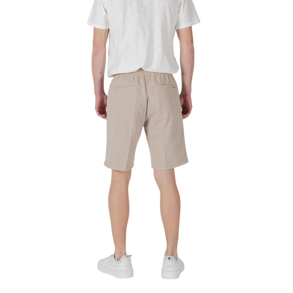 Antony Morato Beige Polyester Bermudashorts