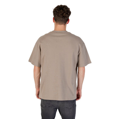 Gianni Lupo Beige Bomulds T-shirt