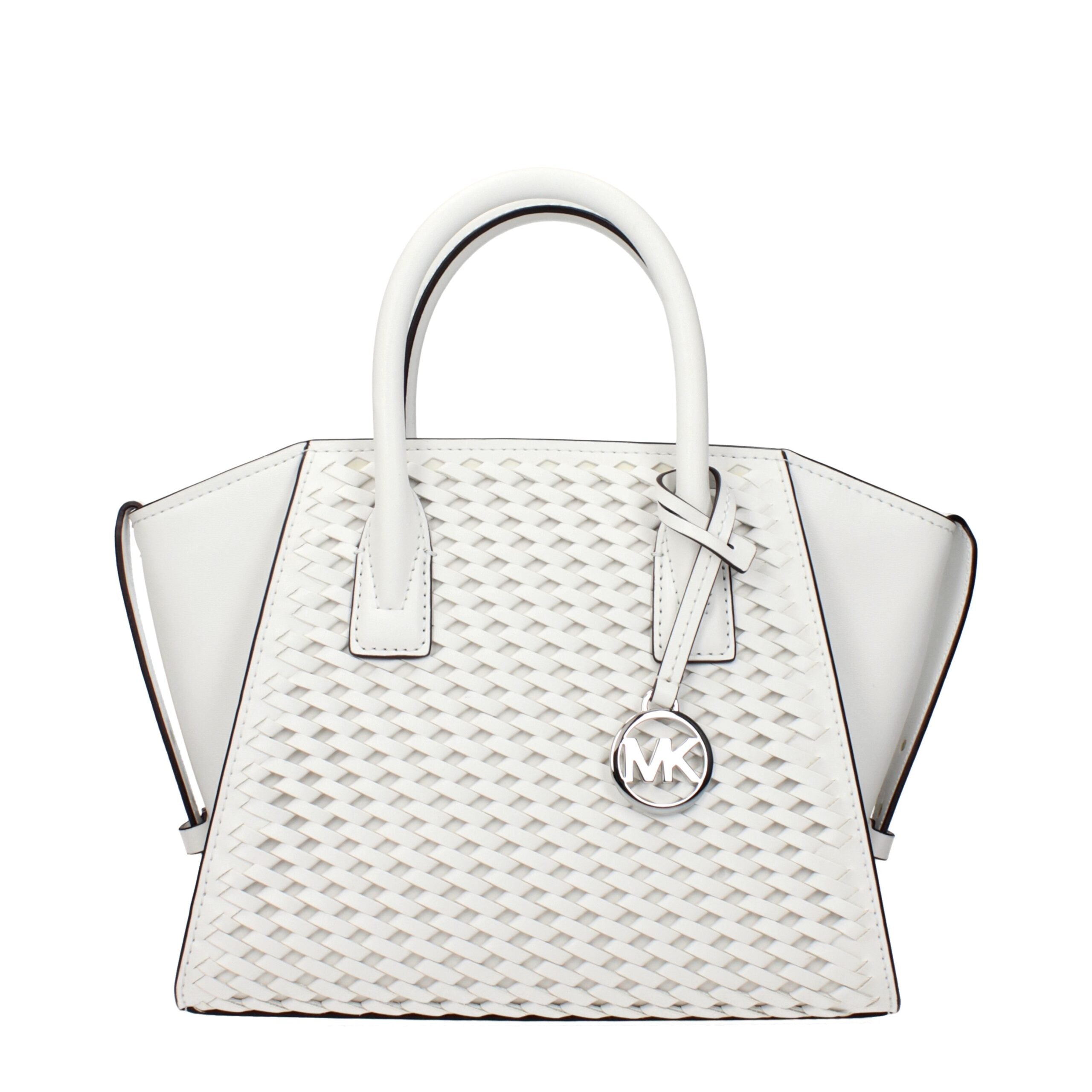 Michael Kors White Leather Handbag