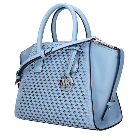 Michael Kors Light Blue Leather Handbag
