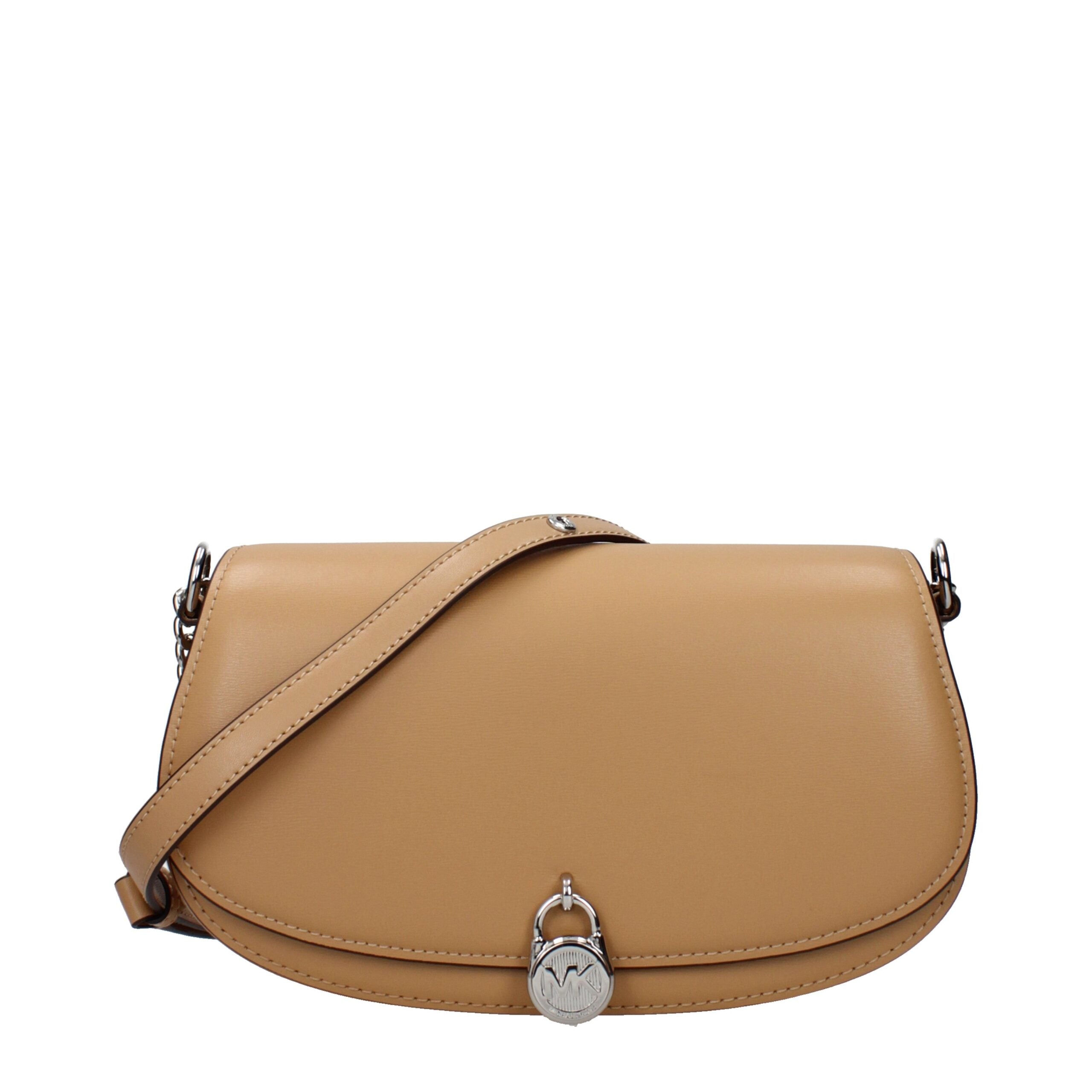 Michael Kors Brown Leather Shoulder Bag