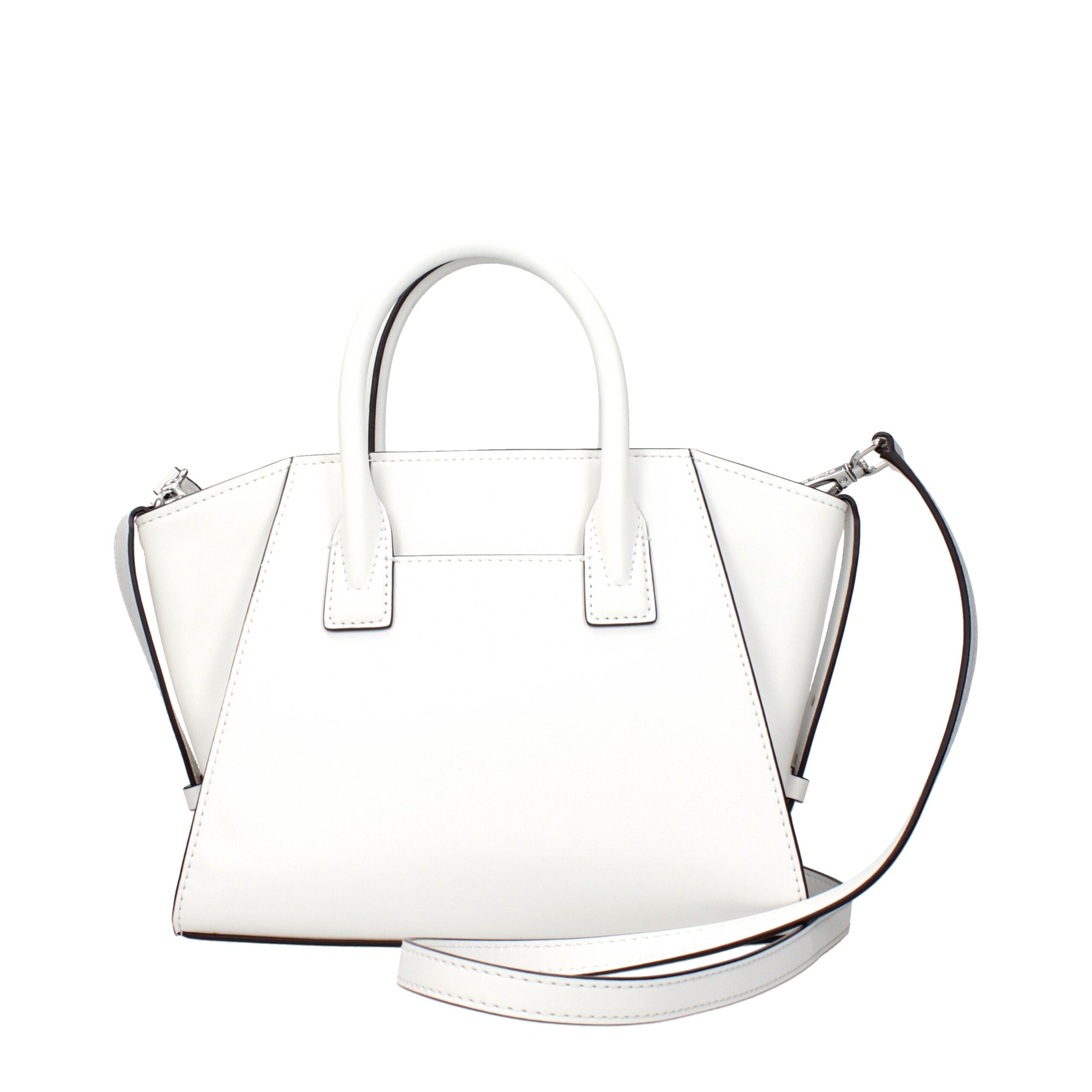 Michael Kors White Leather Handbag