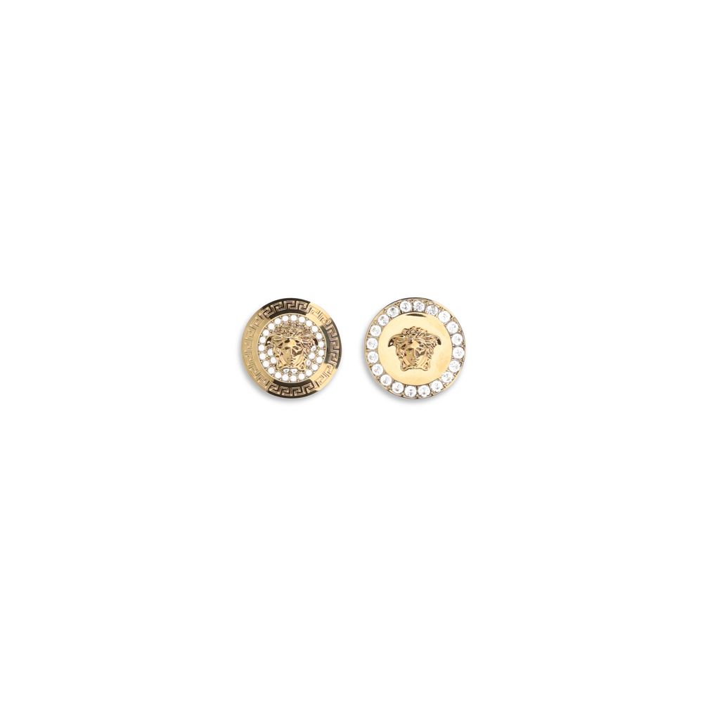 Versace Crystal Medusa Earrings