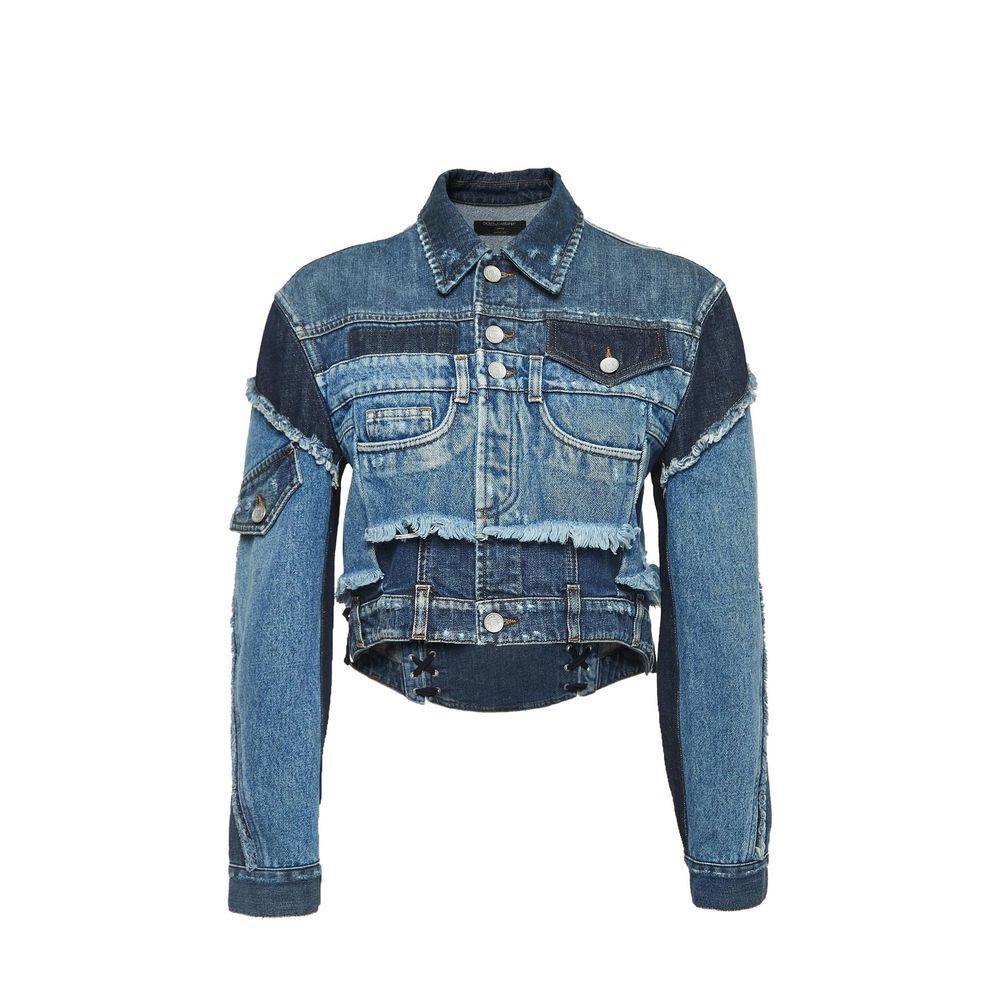 Dolce & Gabbana Denim Patchwork Jakke