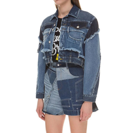 Dolce &amp; Gabbana Denim Patchwork Jakke