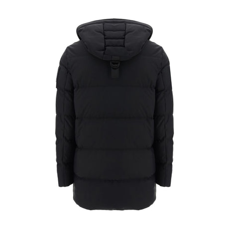 Moose Knuckles Sort Nylon Parka