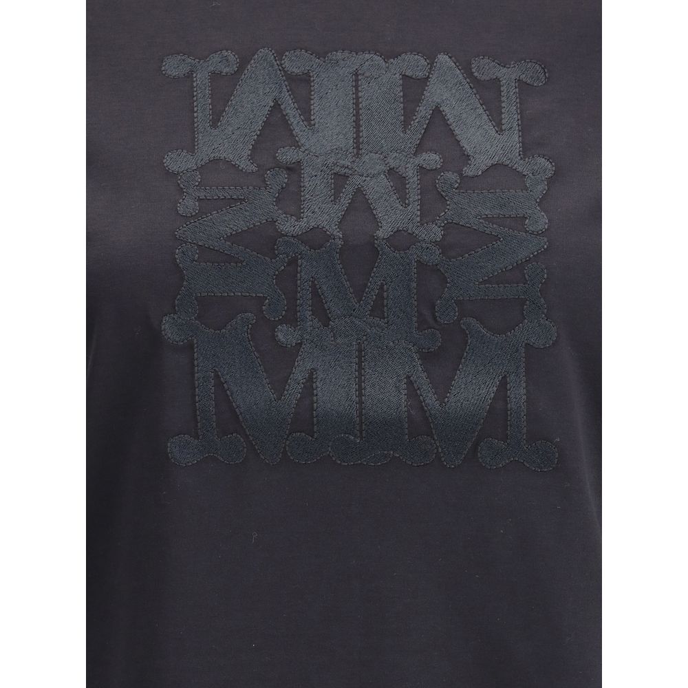 Max Mara Sort Bomulds T-shirt