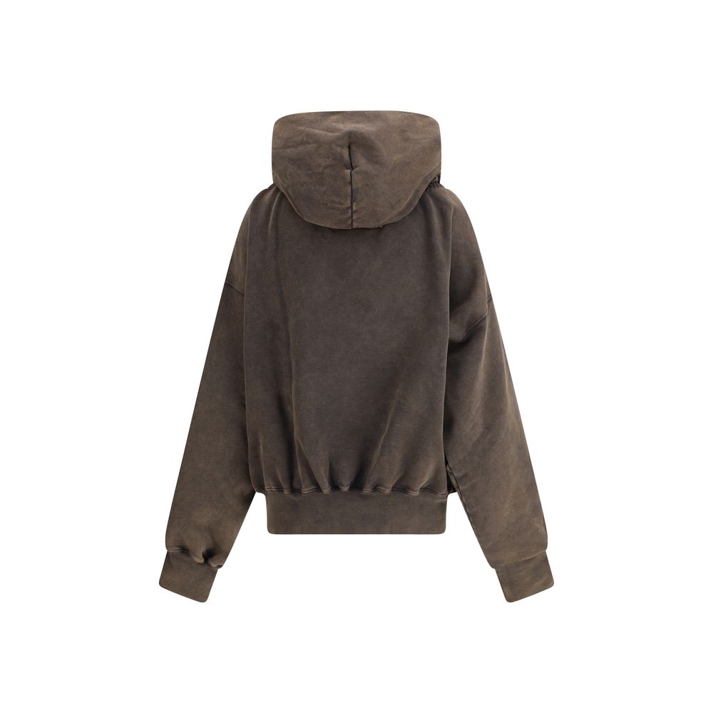 ALAINPAUL Brown Cotton Sweatshirt