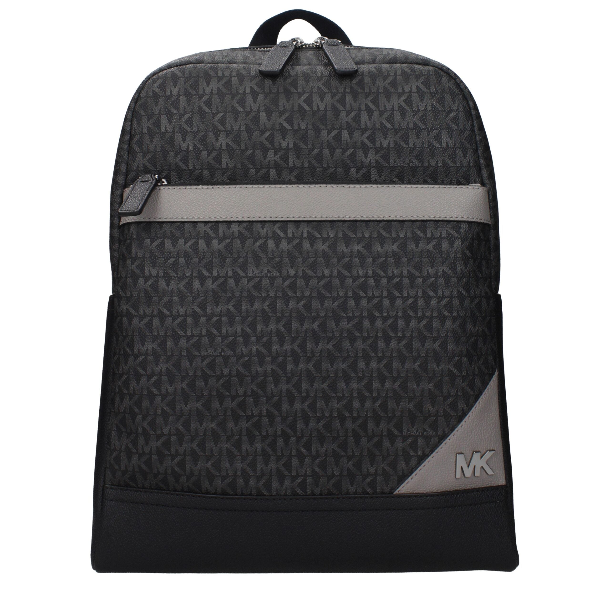 Michael Kors Black Fabric Backpack