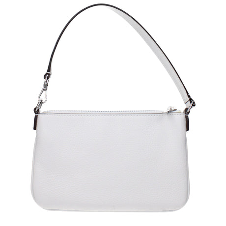 Michael Kors White Leather Handbag