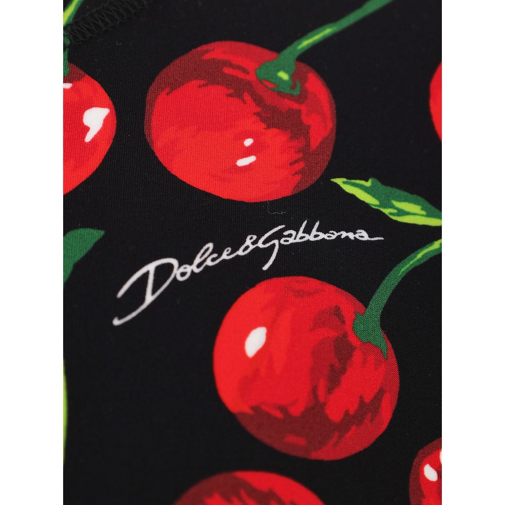 Dolce & Gabbana Tofarvet Polyamid Kort Kjole