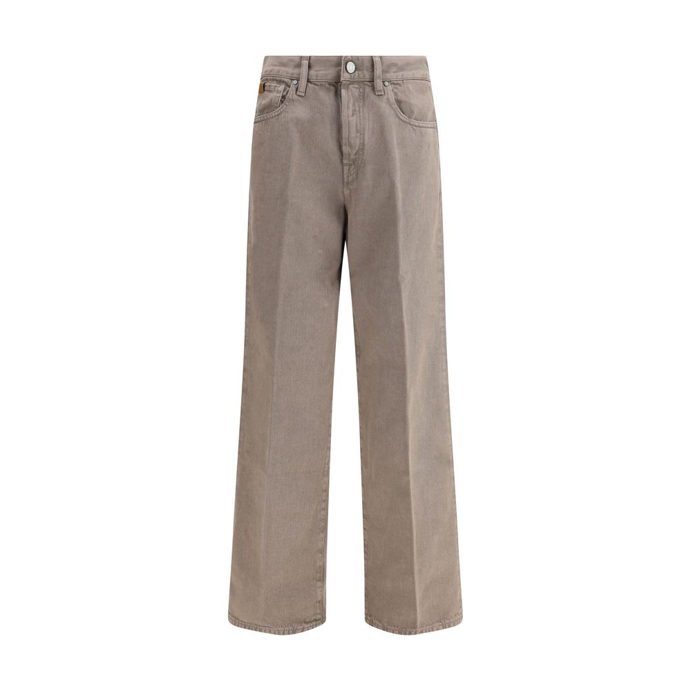 Jacob Cohen brune bomulds relaxed fit jeans