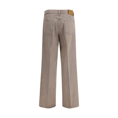 Jacob Cohen brune bomulds relaxed fit jeans