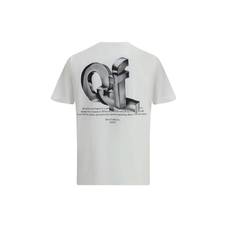Off-white hvid bomulds-T-shirt