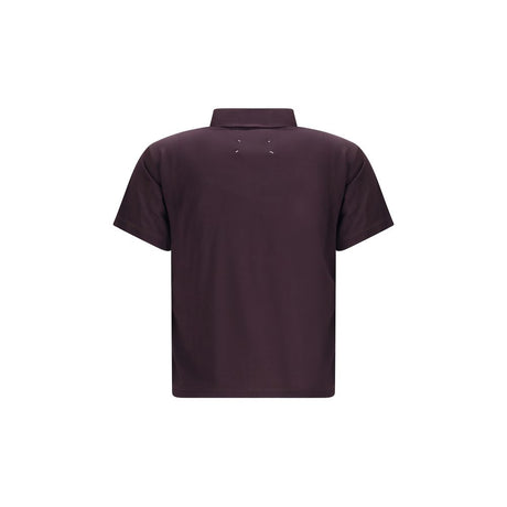 Margiela Lilla Viskose Poloshirt