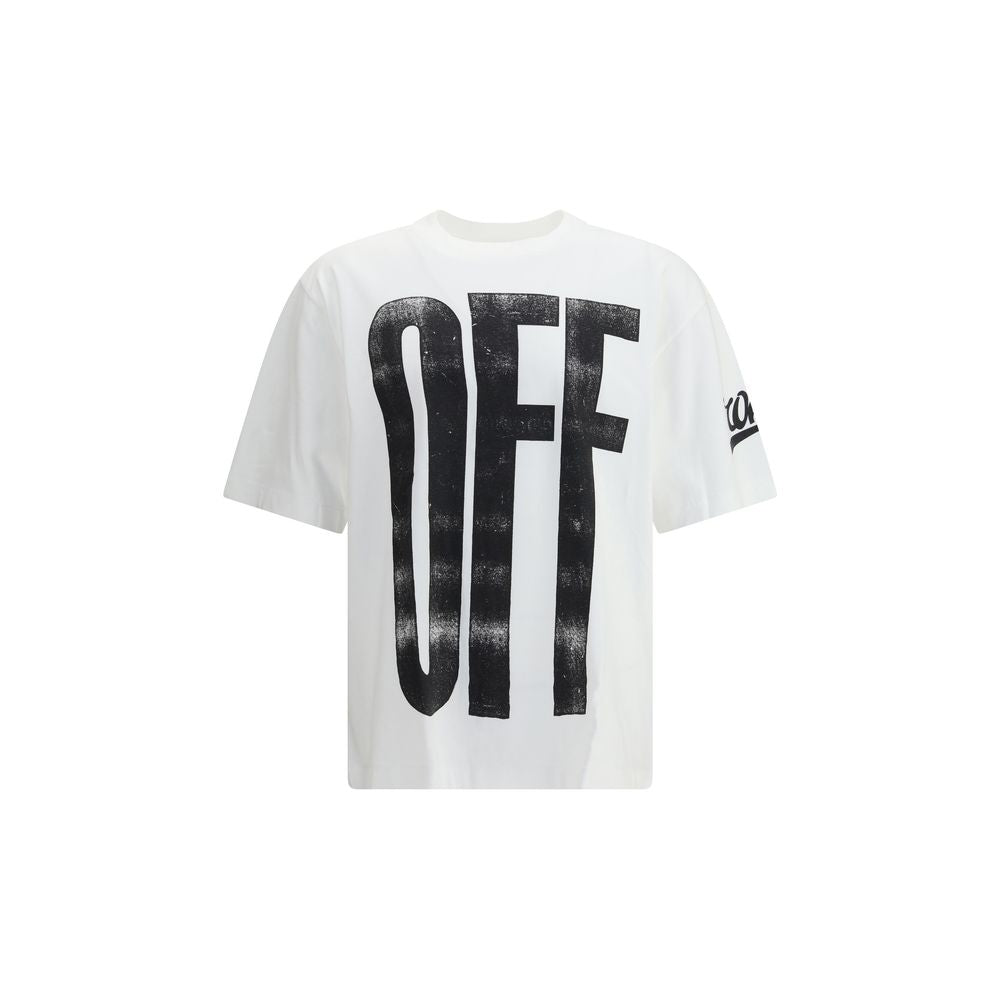 Off-white hvid bomulds-T-shirt