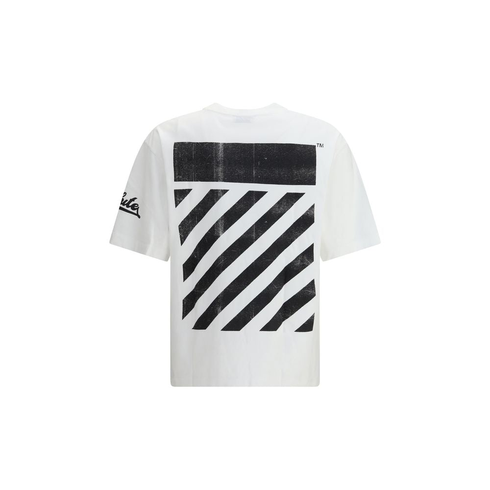 Off-white hvid bomulds-T-shirt
