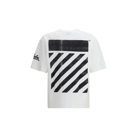 Off-white hvid bomulds-T-shirt