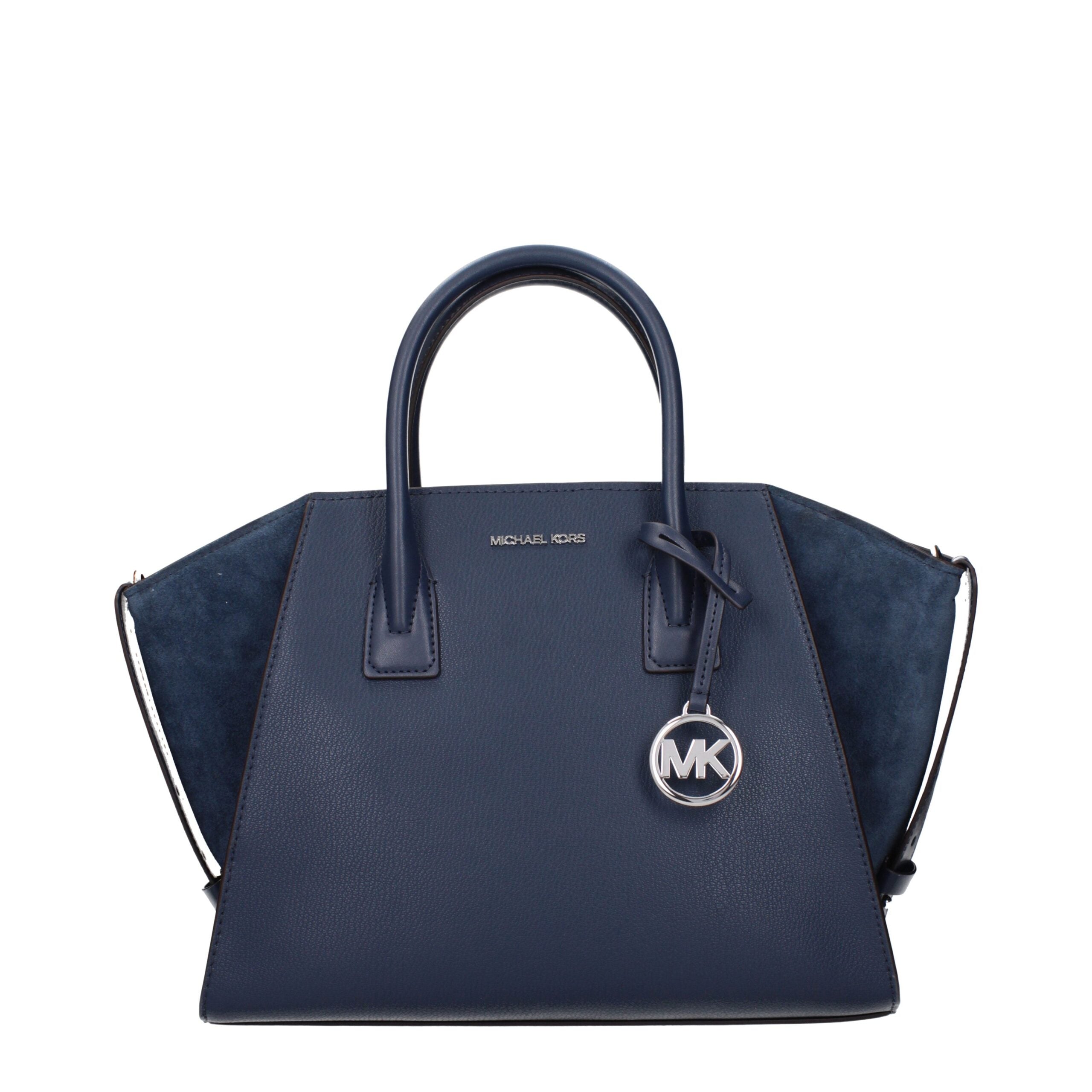Michael Kors Blue Leather Handbags